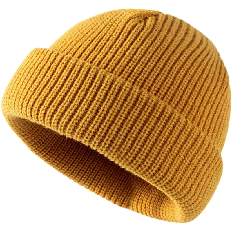 Solid Color Knit Hat 10