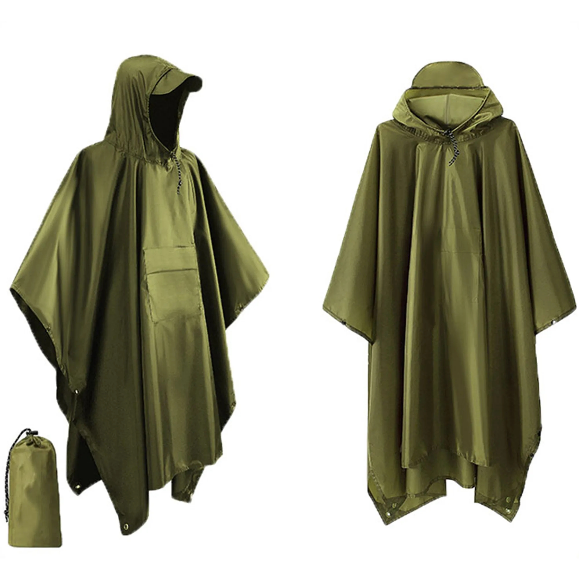Multifunctional PU Coated One-piece Raincoat 6