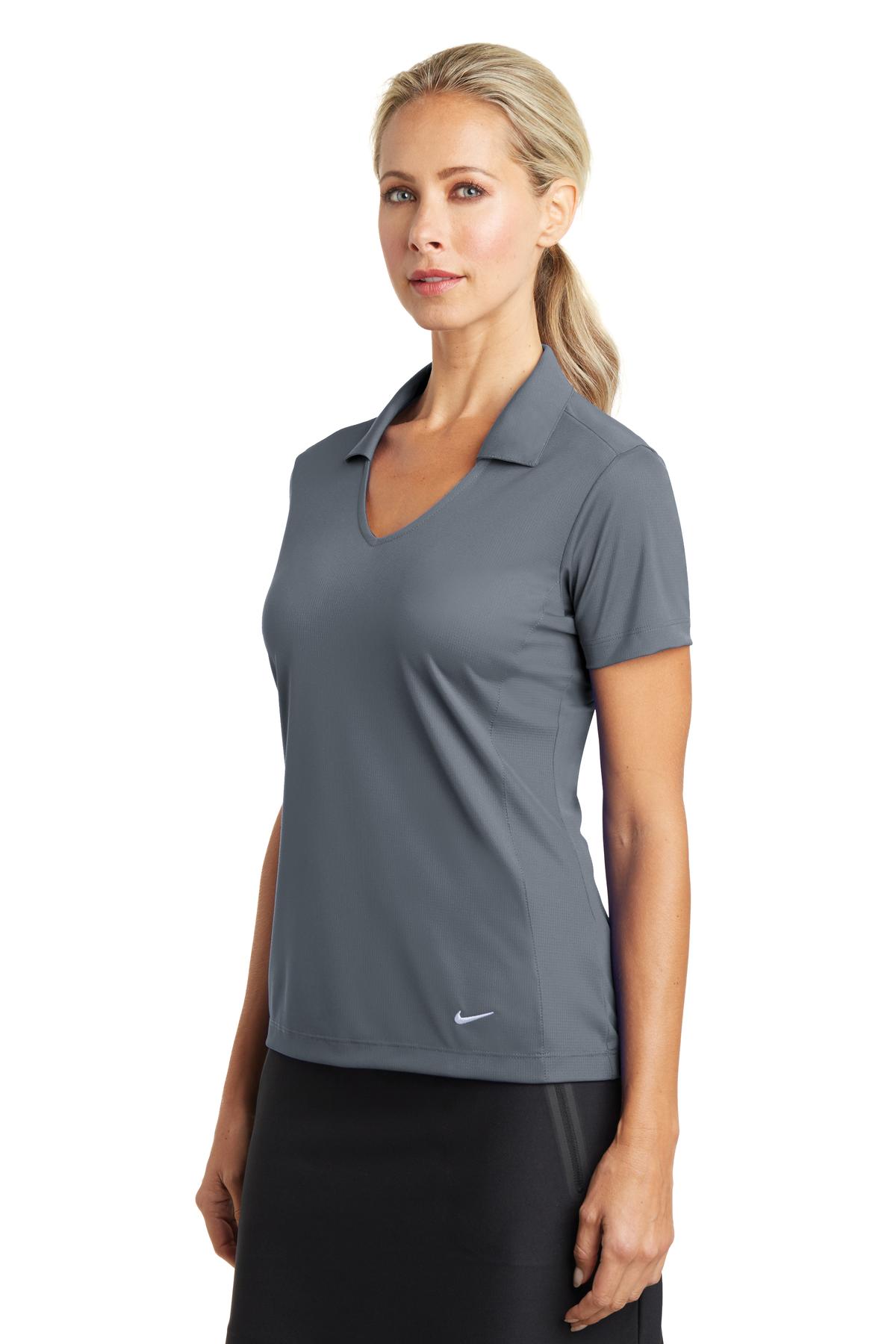 Nike® Women's Dri-FIT Vertical Mesh Polo 62