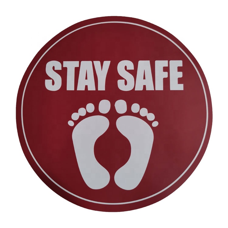 Social Distancing Floor Decal 6