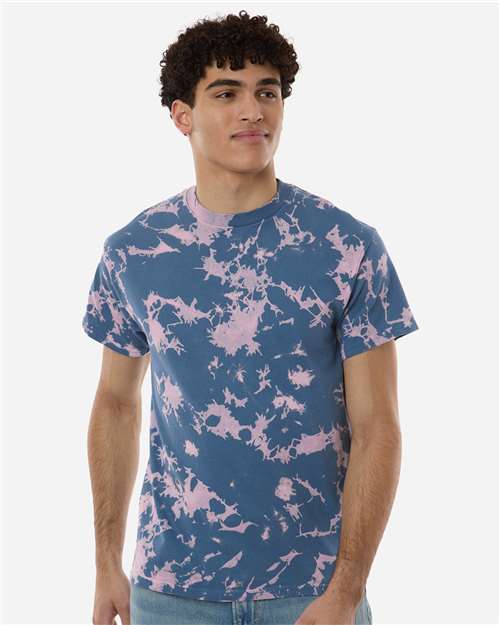 Unisex Bleach Out Dyed T-Shirt - 1385 51