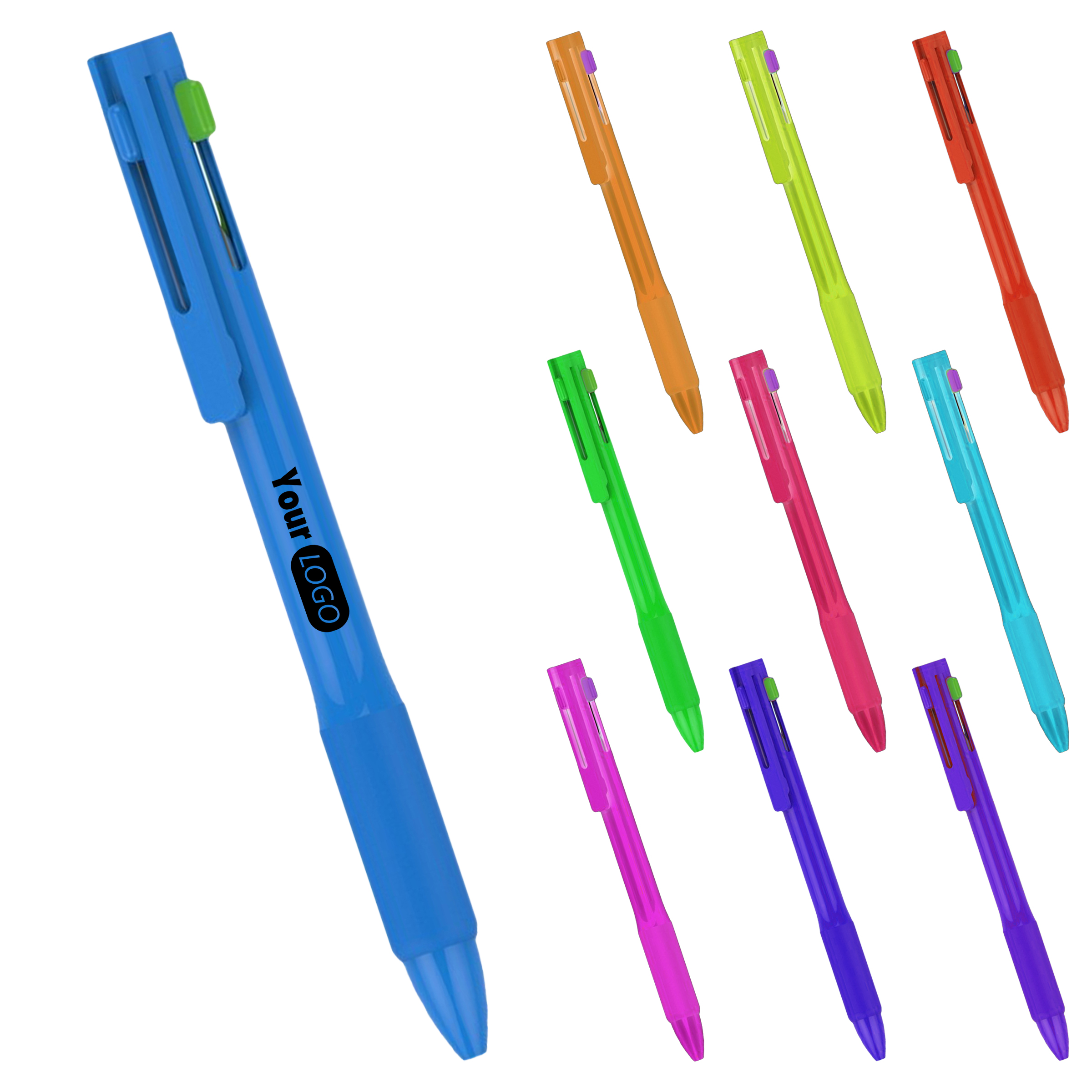 Abs Customizable Retractable Pen 2