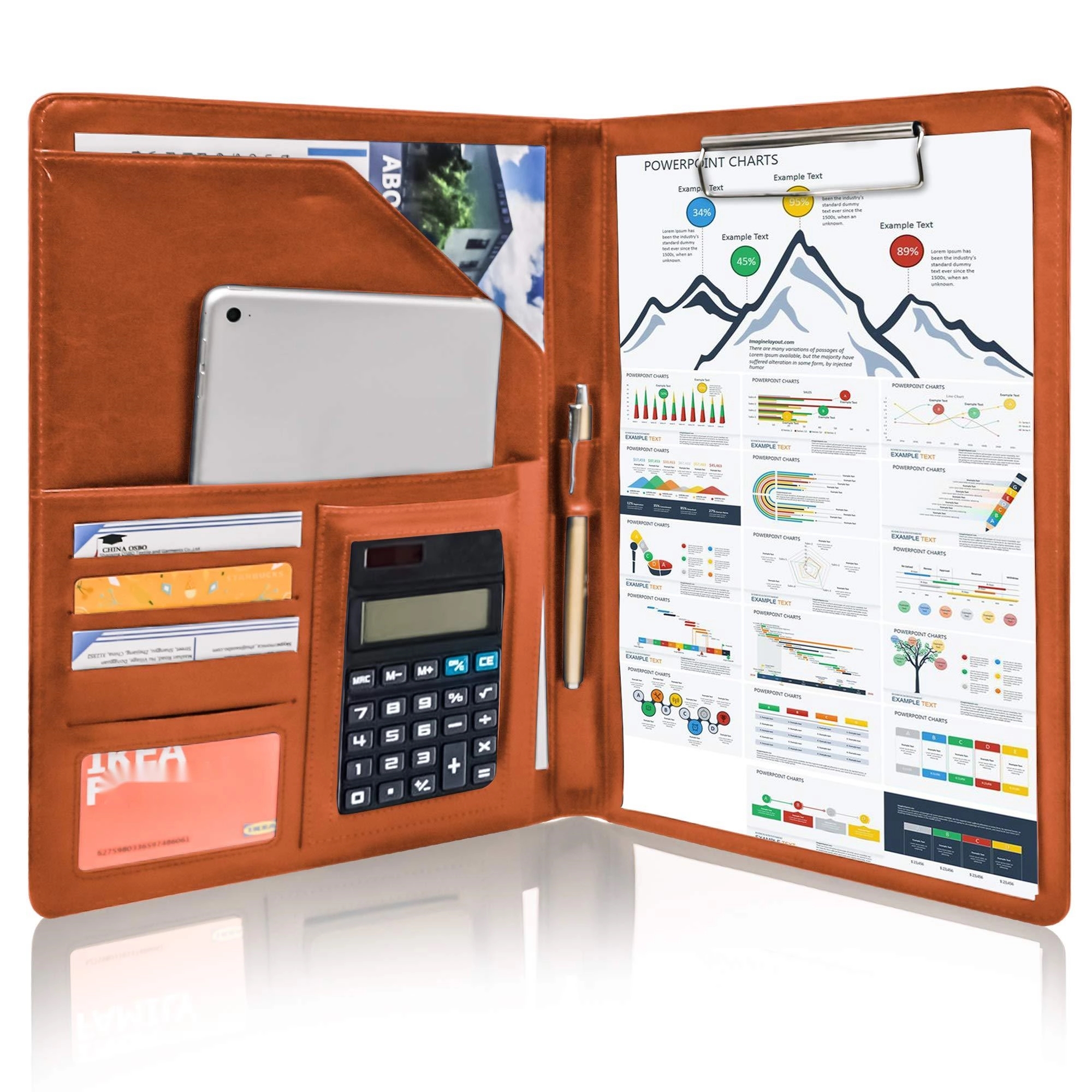 Leather Portfolio Binder 2