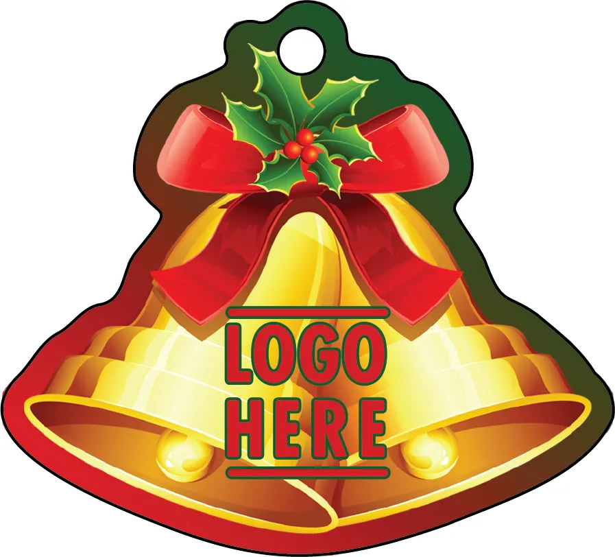 Full Color Acrylic Ornaments - Bells