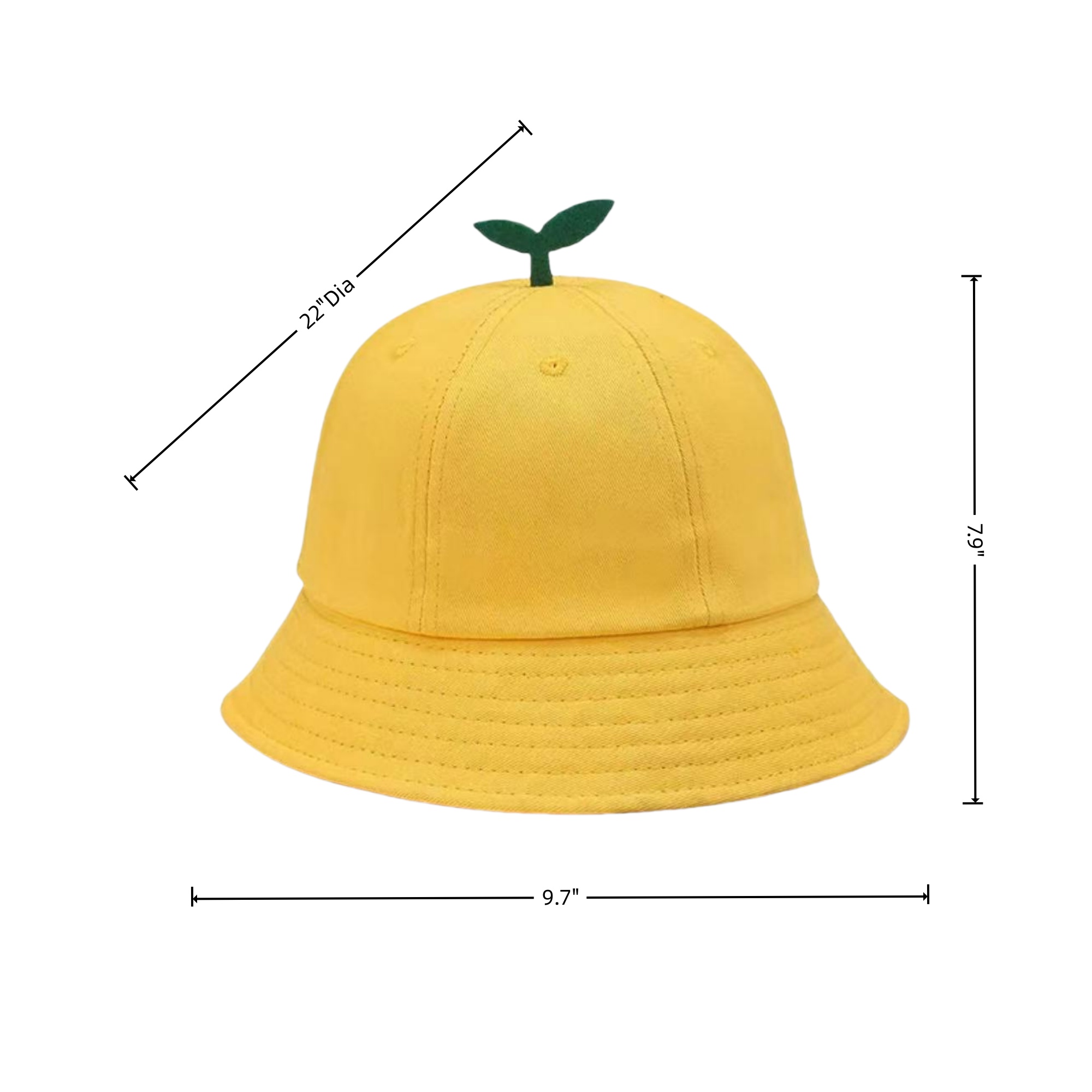 Cotton Parent-Child Fisherman Hat 1