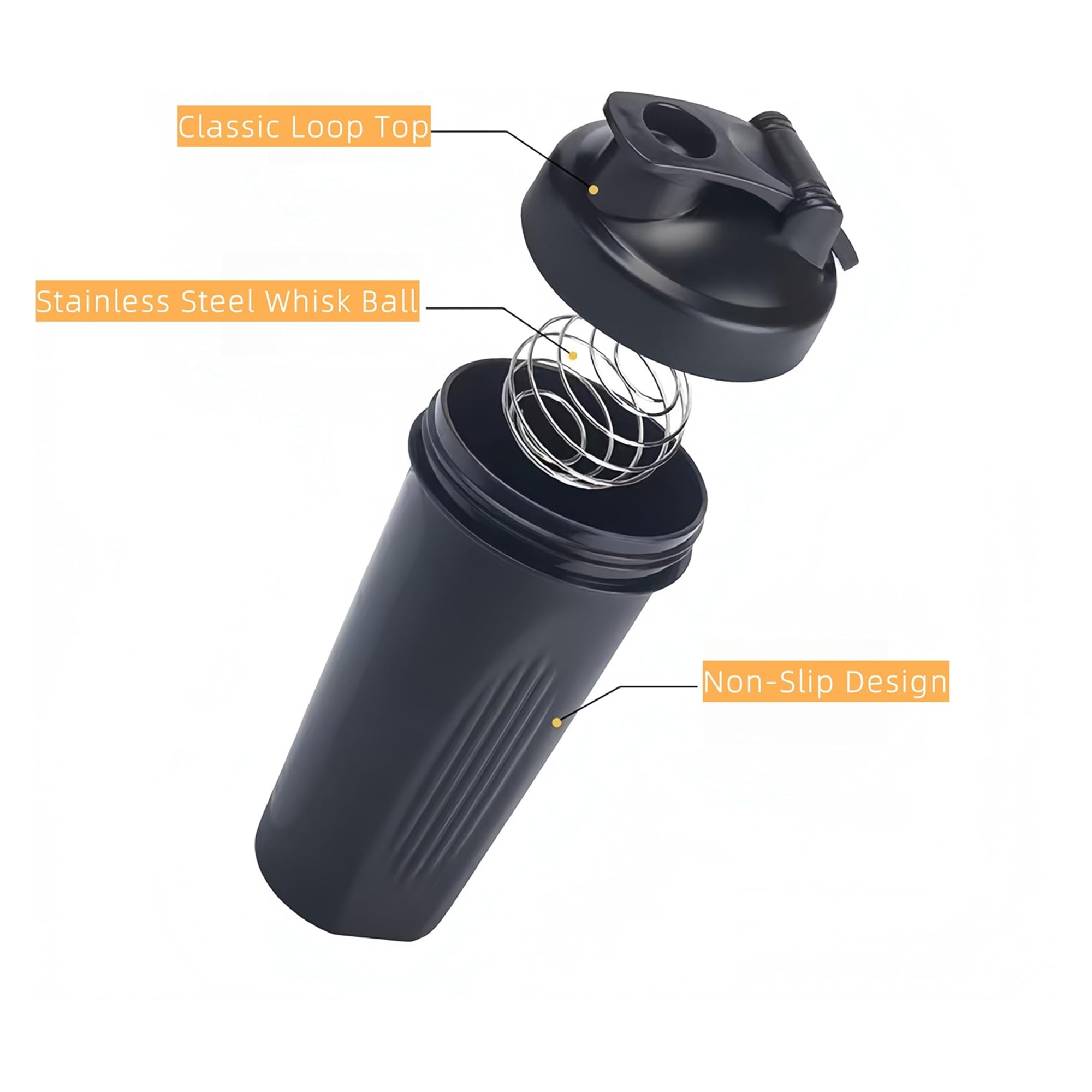 Protein Shaker Bottle 24 oz 2
