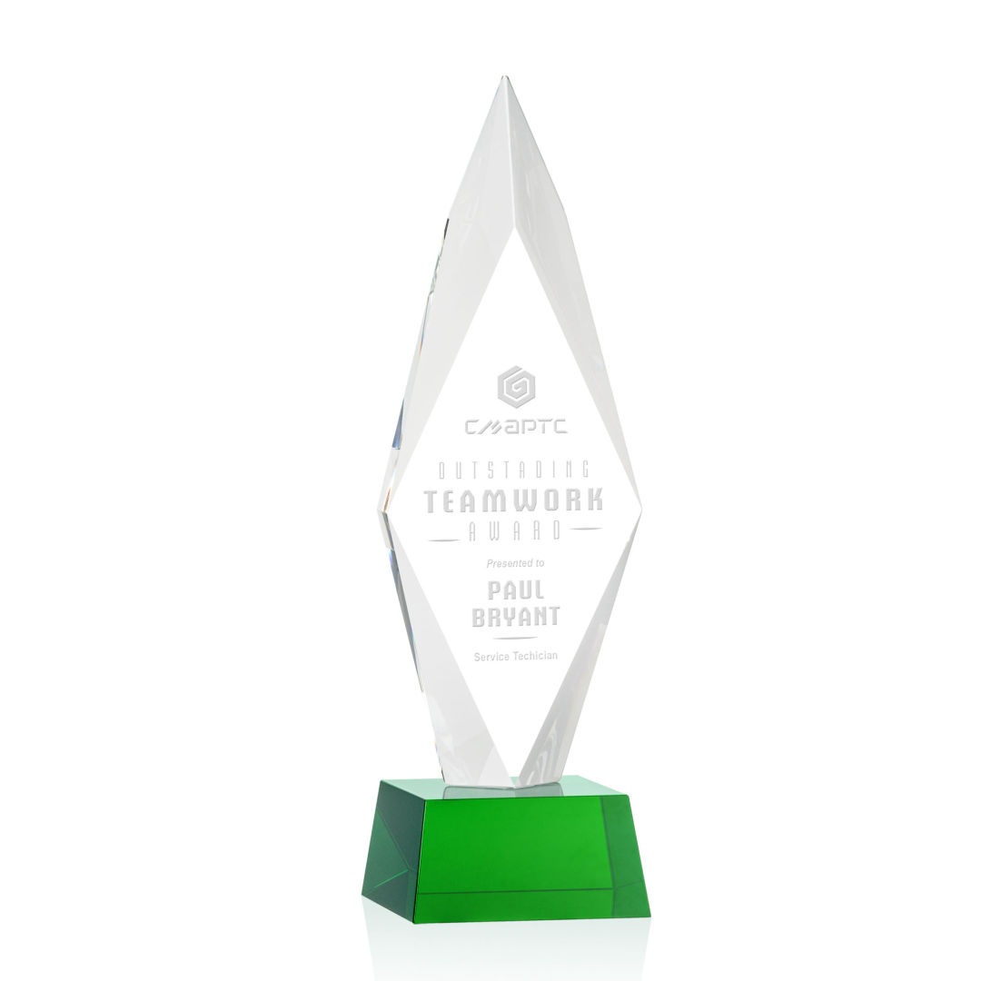 Manilow Award on Robson Base - Green 2
