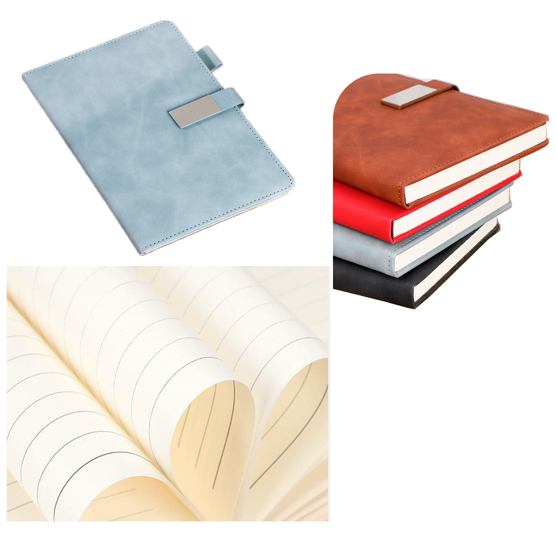 Square Buckle Notebook 2