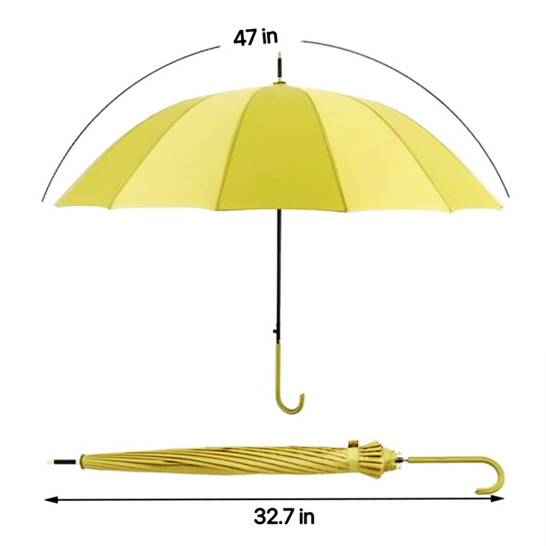 Umbrella With Hook Handle 2