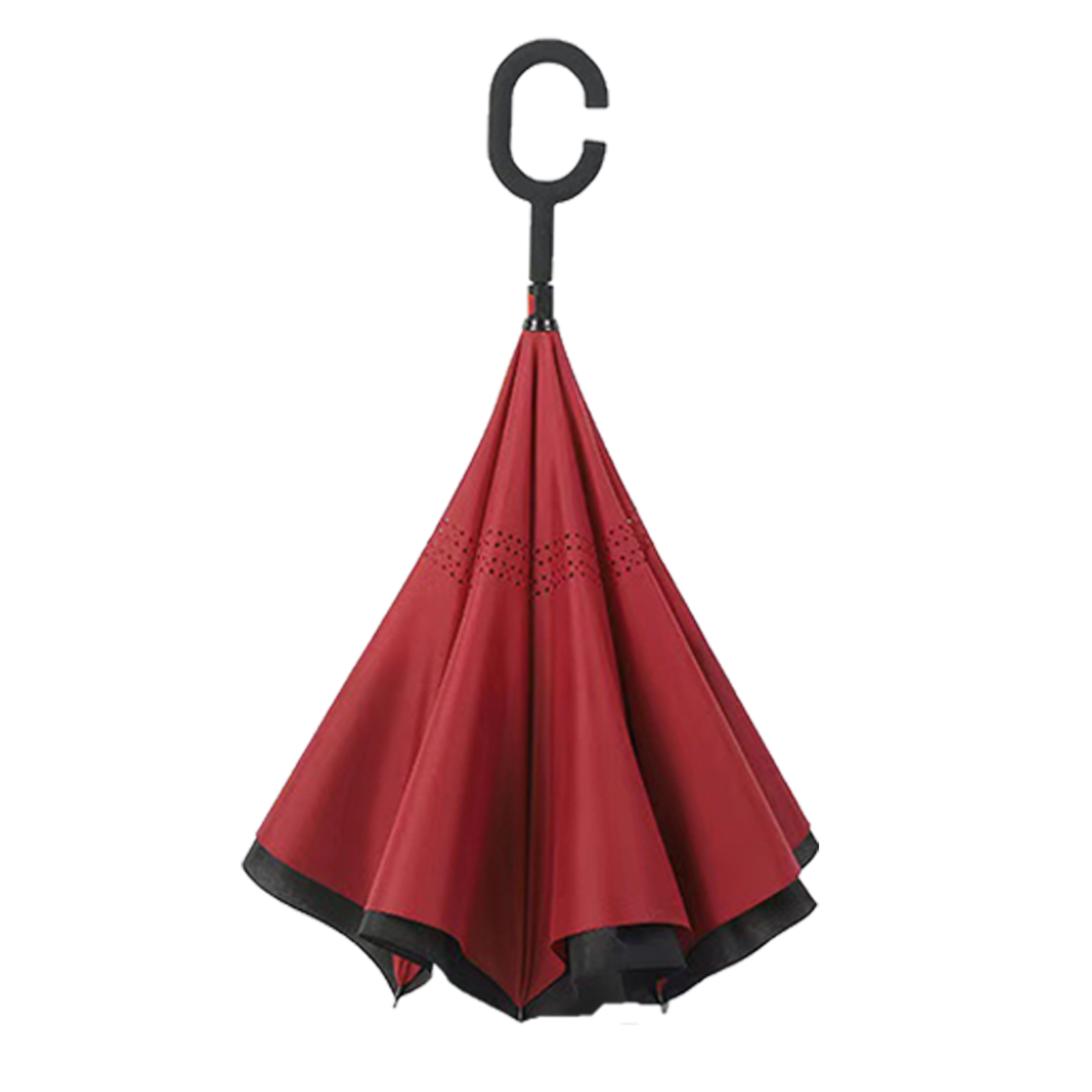 Windproof Inside-Out C-Handle Umbrella 3