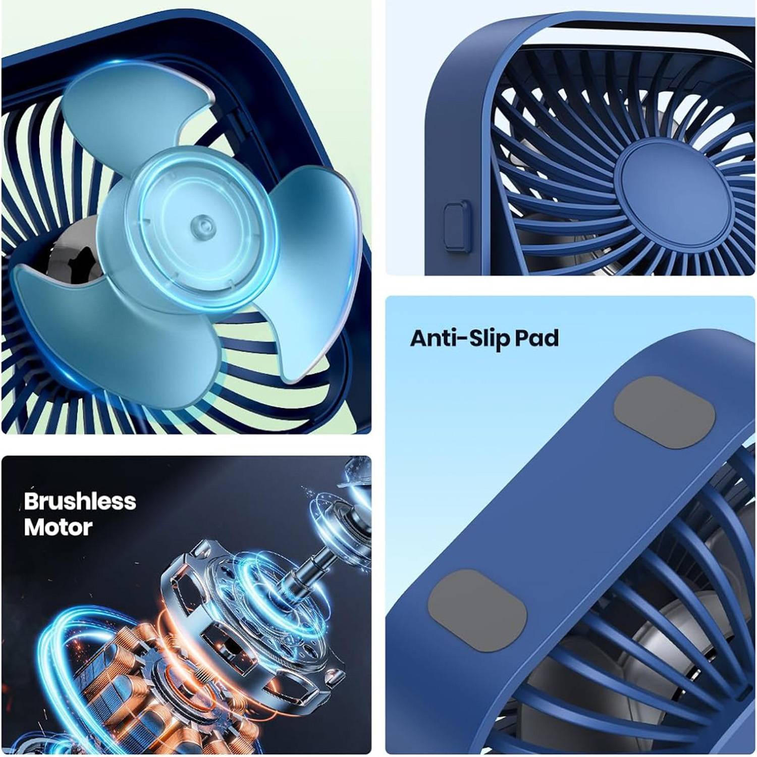 Usb-Powered Mini Desk Fan 2