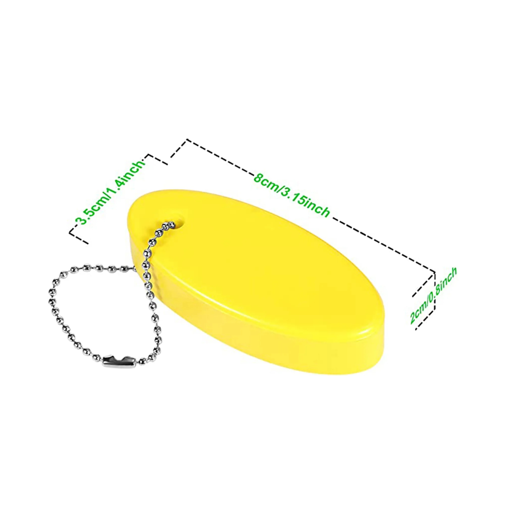 MOQ 50pcs PU Foam Floating Water Keychain 3
