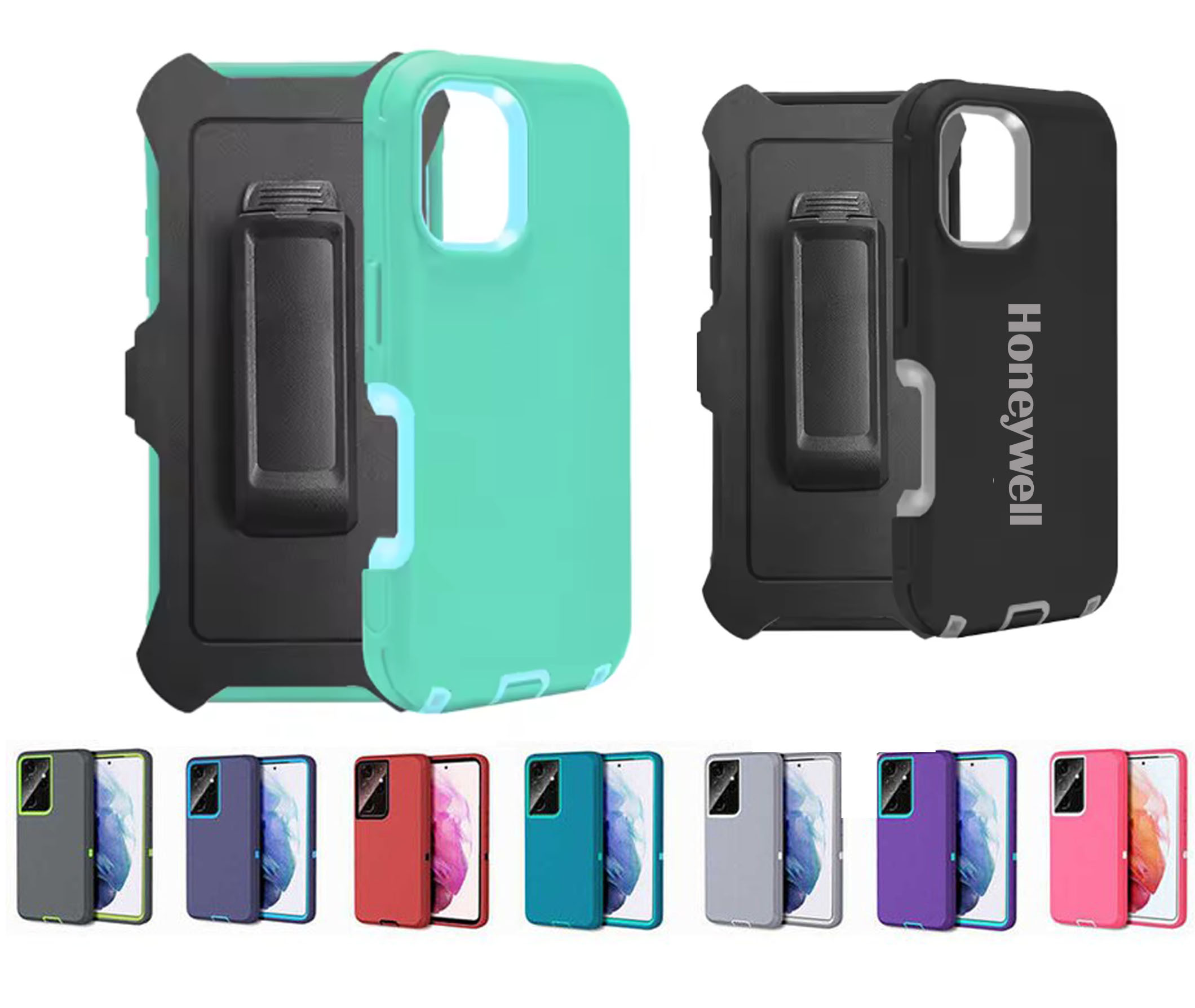 iBank ® Galaxy S26/S25 Shockproof Case with Belt Clip and a kickstand 1
