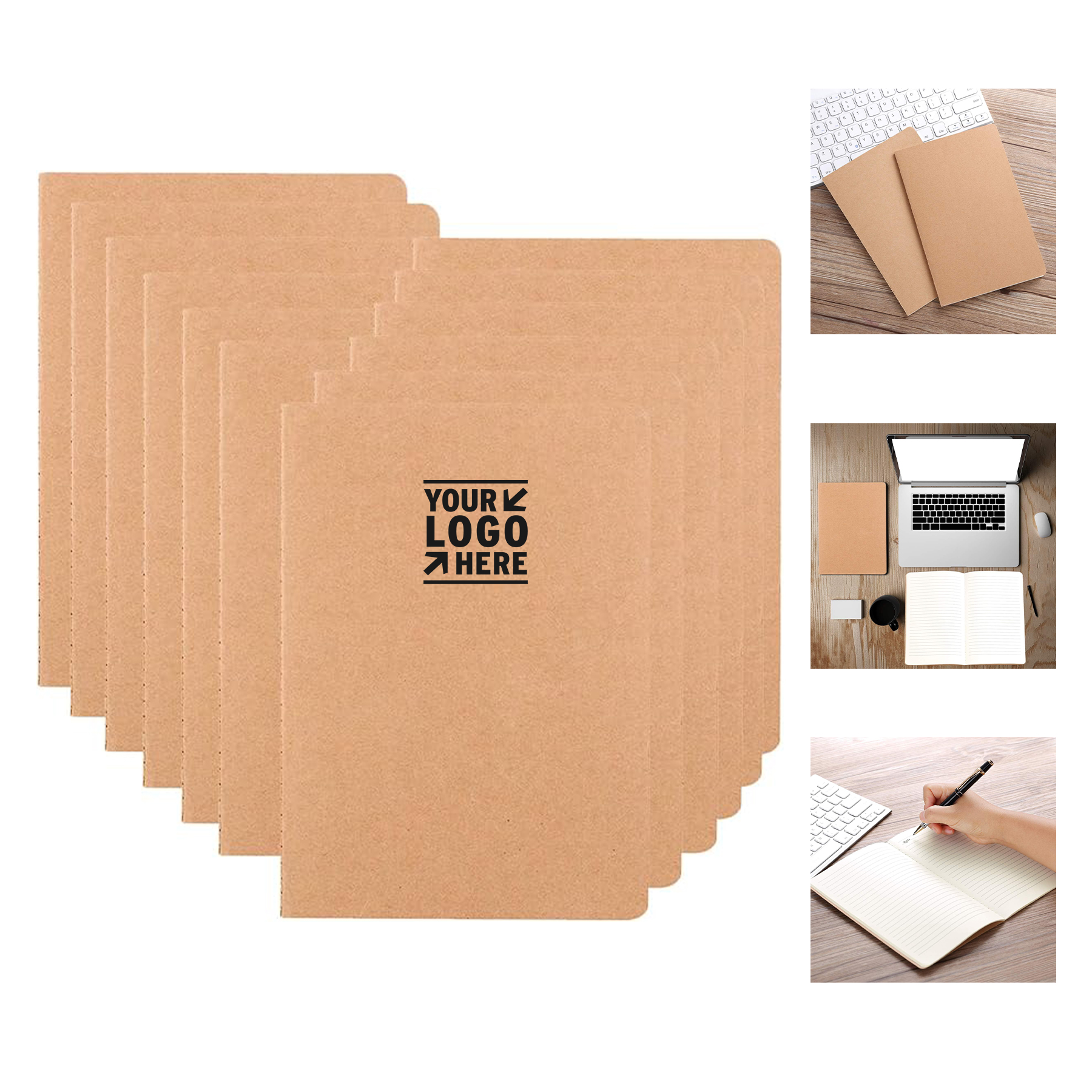 8.3" x 5.5" 30 Sheets College Ruled Notebook 2