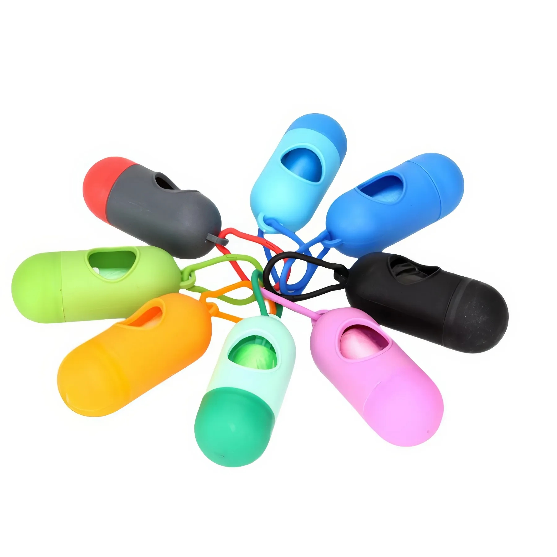 Capsule Shape Pet Waste Bag Dispenser 6