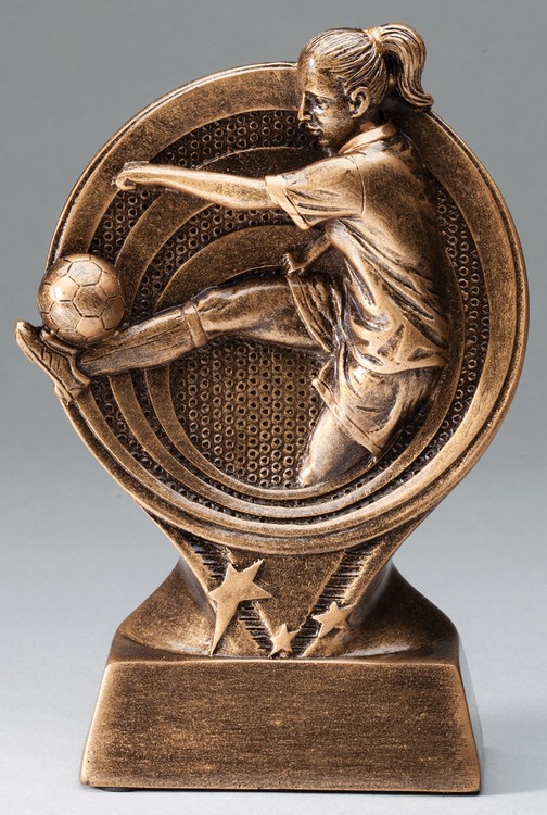 Female Soccer Saturn Resin Series 2