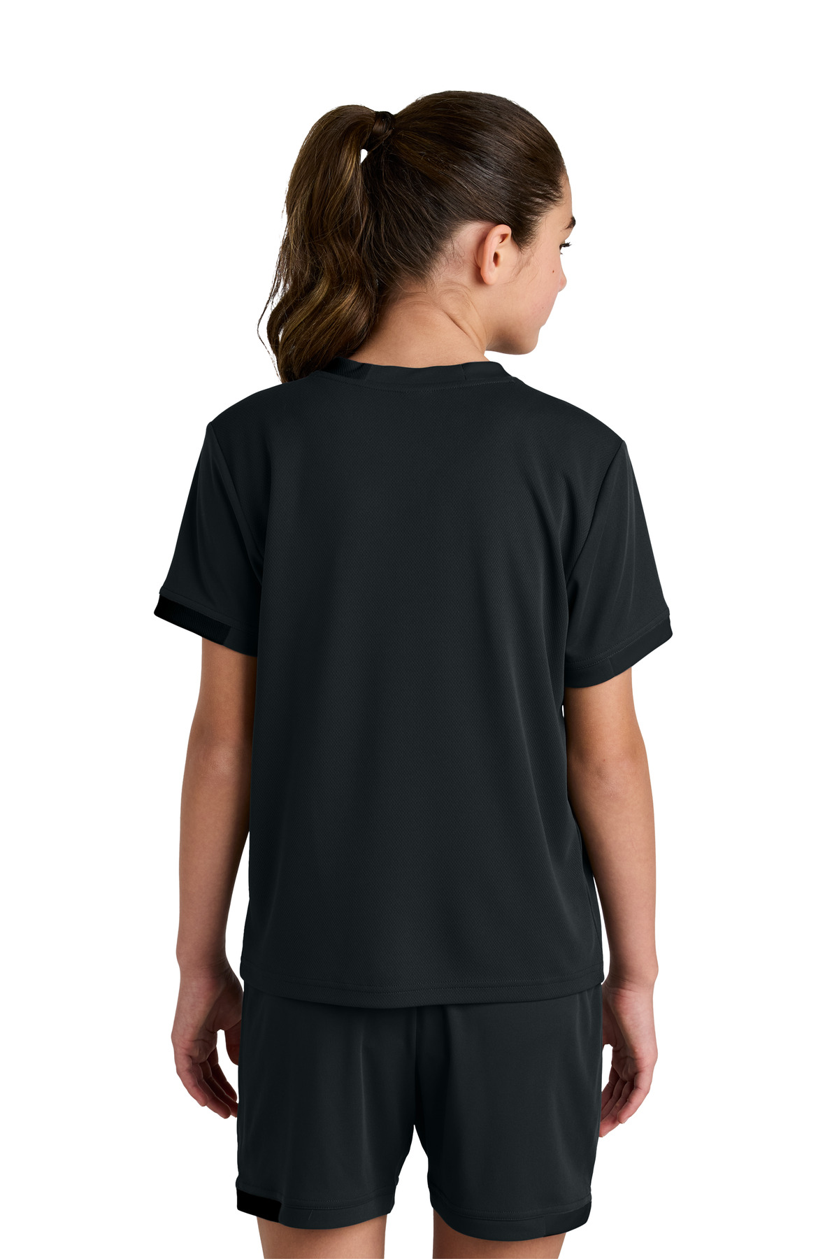 Sport-Tek Youth Club Short Sleeve Crew YST440 90