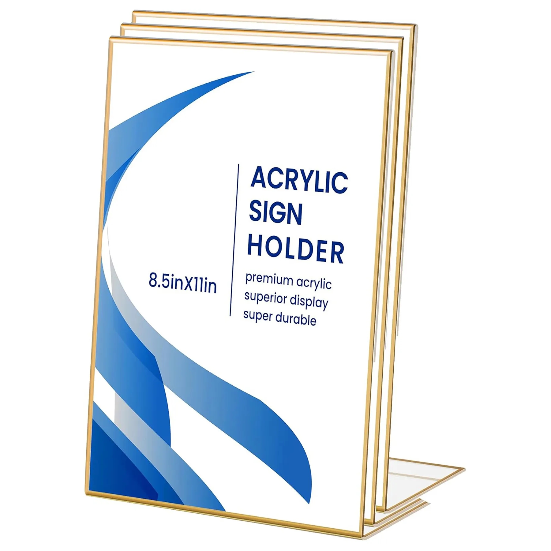 Acrylic Transparent Logo Holder Photo Frame 5