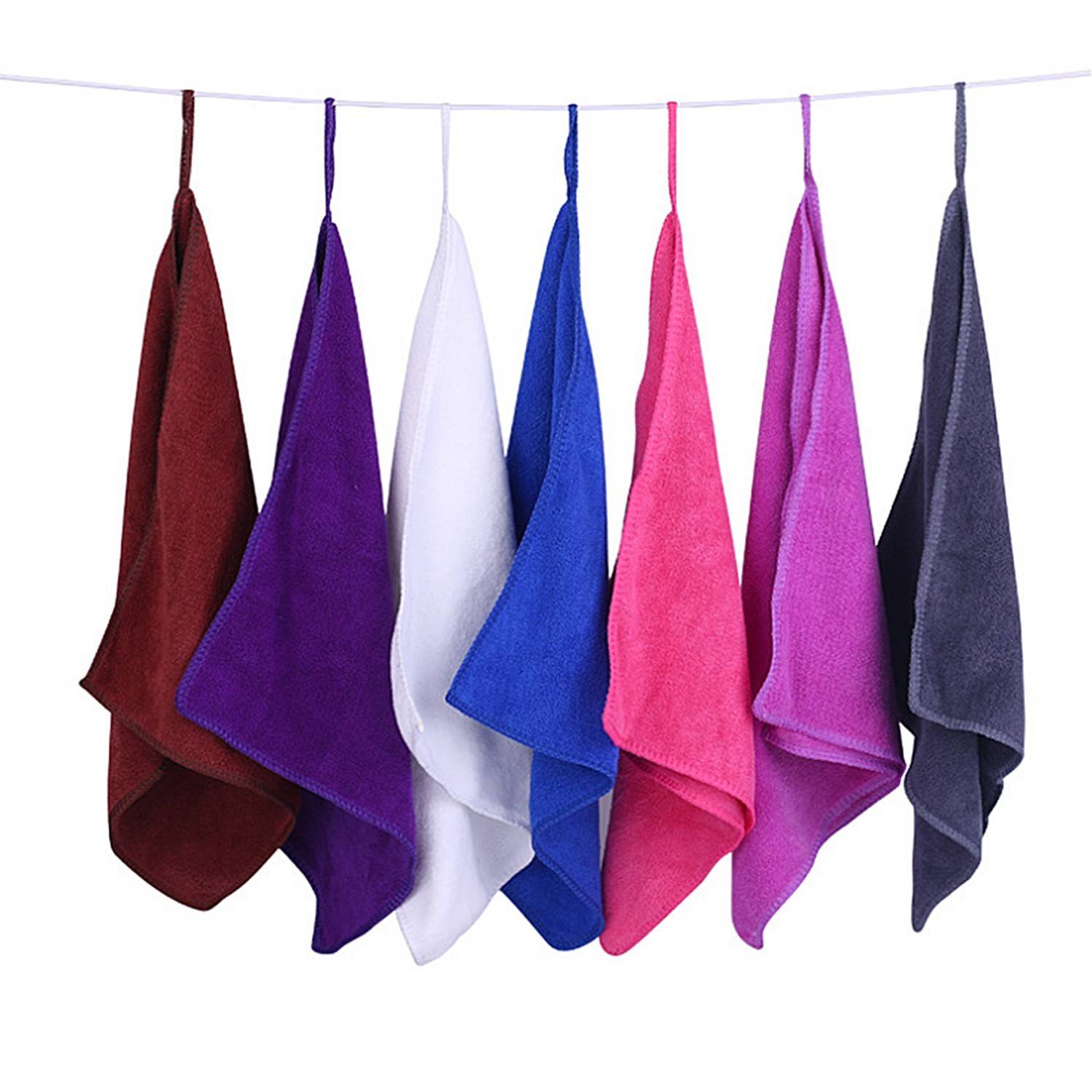 Thickened Small Cloth Square Towel 3