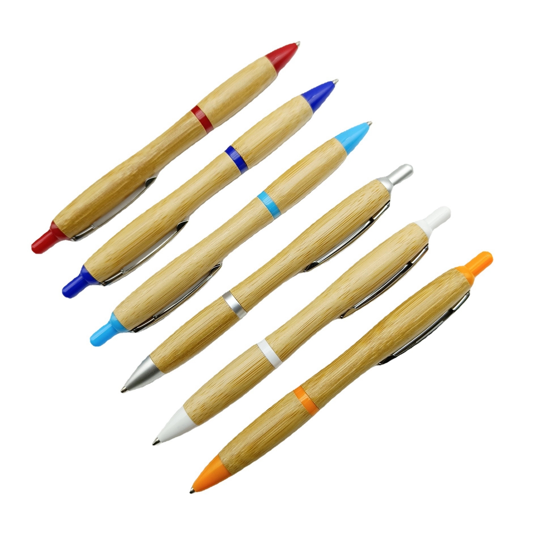 Gourd Shape Bamboo Ballpoint Pen 4