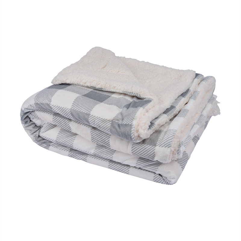Brookline Micro Mink Sherpa Blanket 34