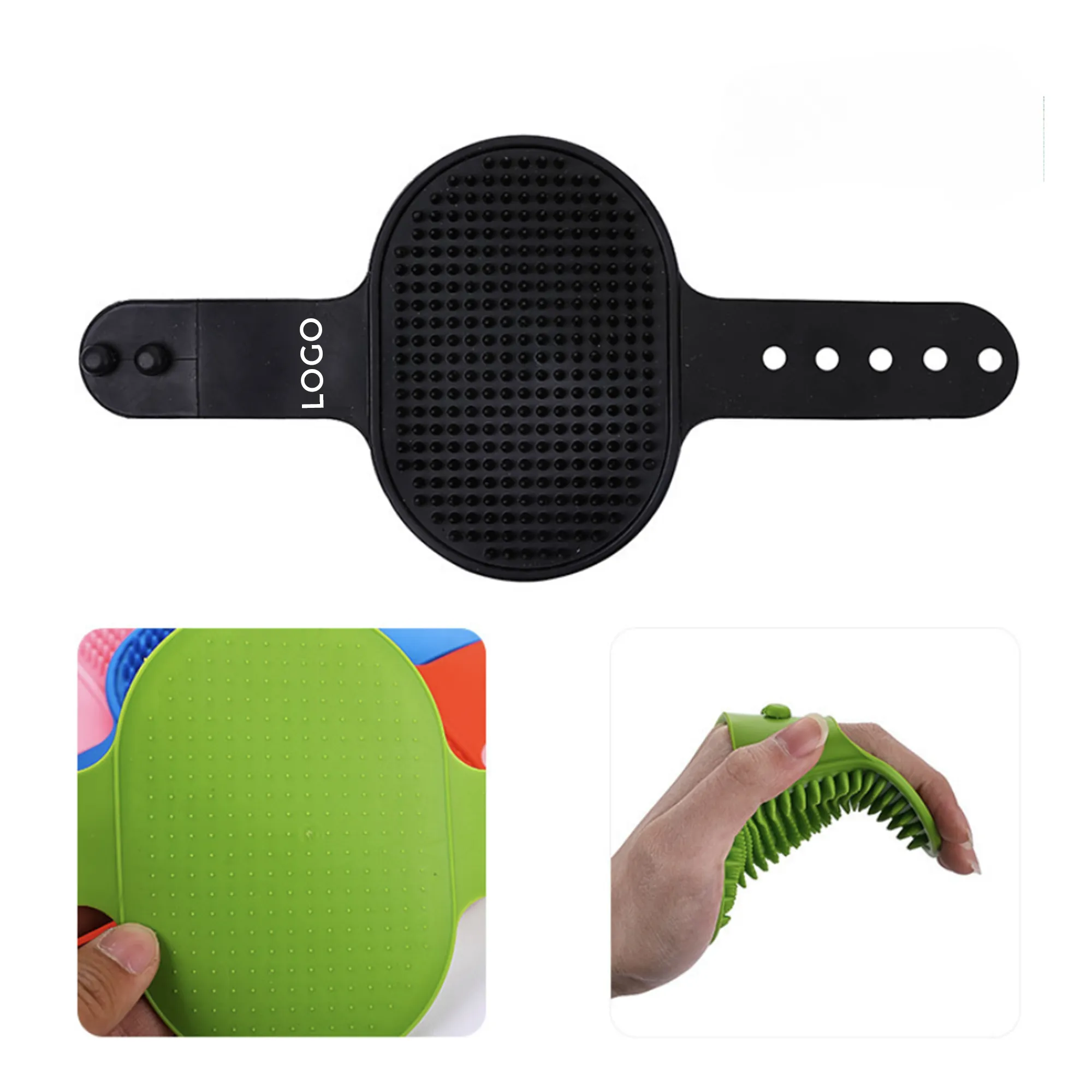MOQ 10 PCS Pet Bath Brush 3