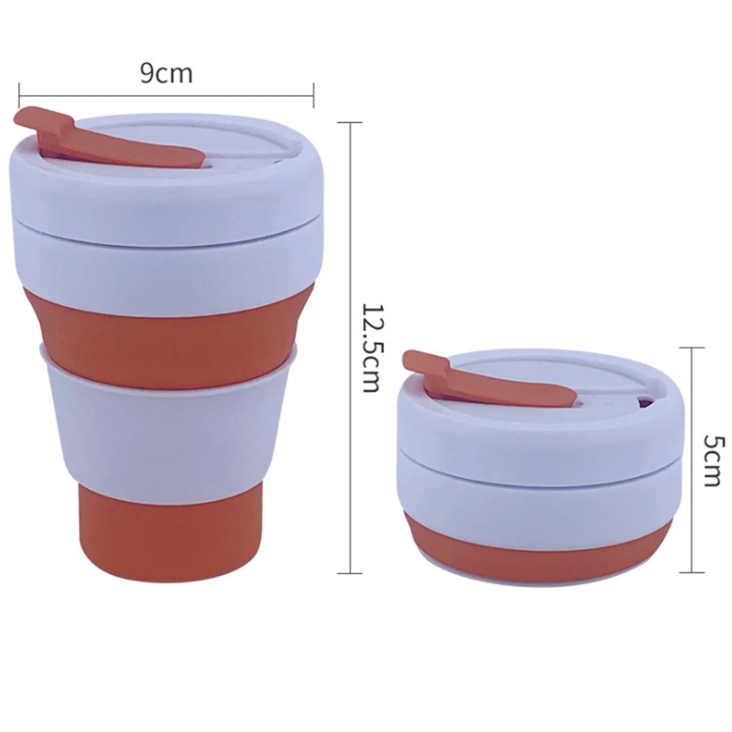 Pocket Size Collapsible Silicone Travel Cup 16oz / 475ml 4