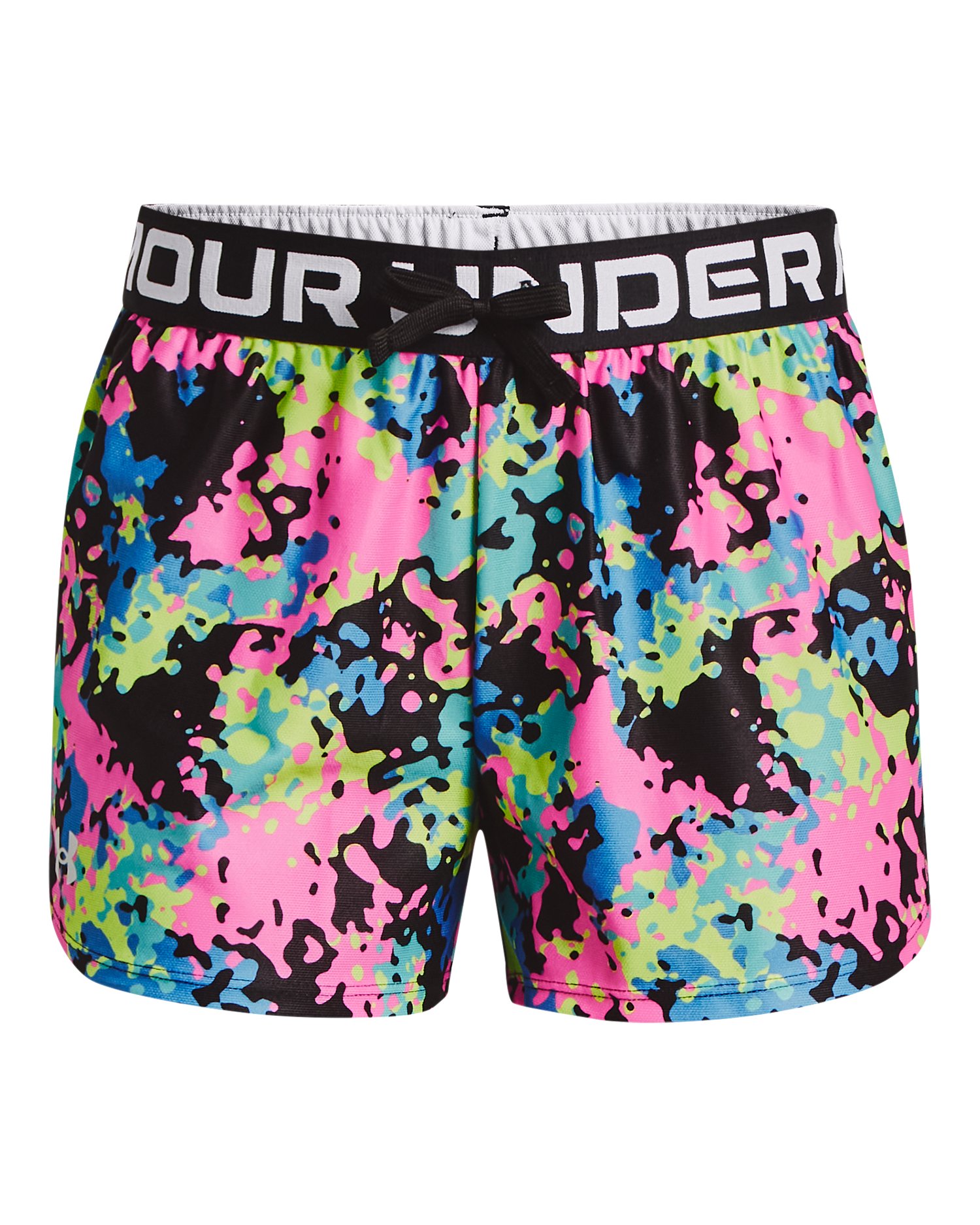 UA Play Up Printed Girls' Shorts 34