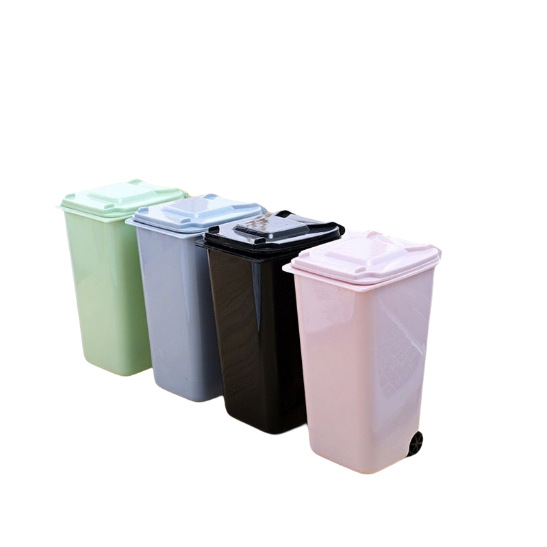 Mini Desktop Trash Can