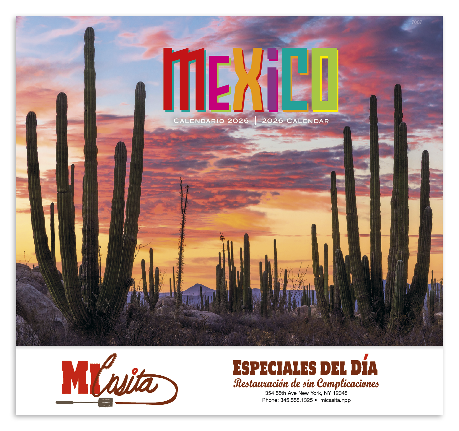 Good Value™ Mexico - Stapled Calendar 11