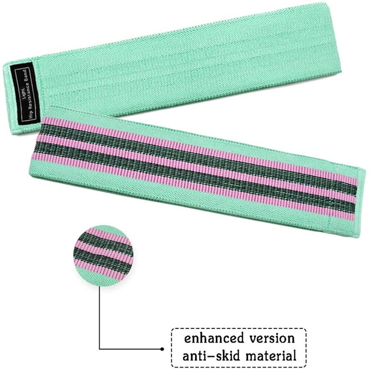3 Different Strenth Resistance Booty Bands 4