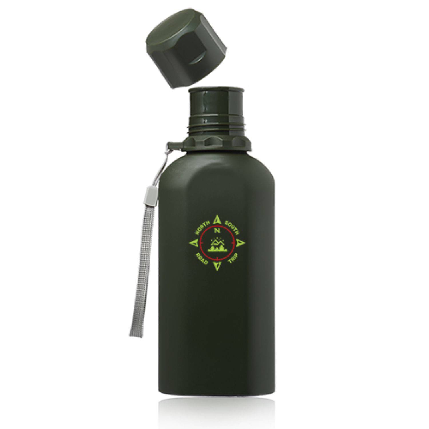 23 oz. Cadet Stainless Steel Water Bottles w/ Carrying Strap 1