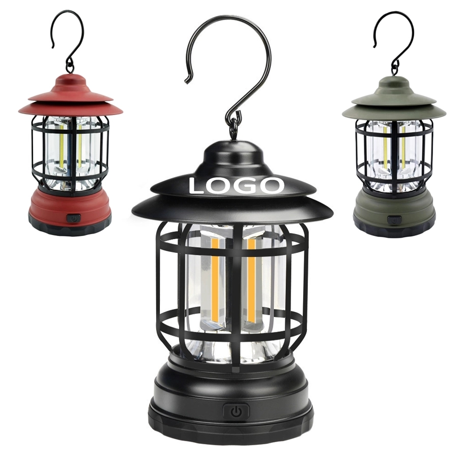 Retro Outdoor Camping & Picnic Lantern - Low/High Lightening 9