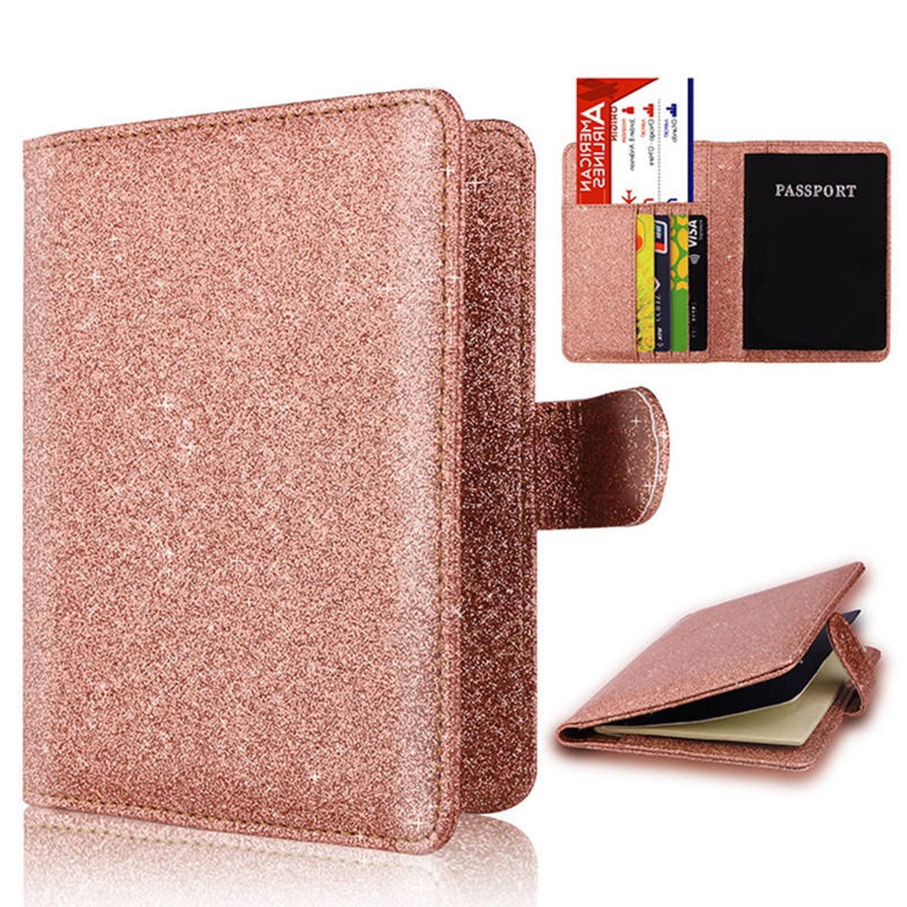 Cute Travel Passport Wallet Holder 12