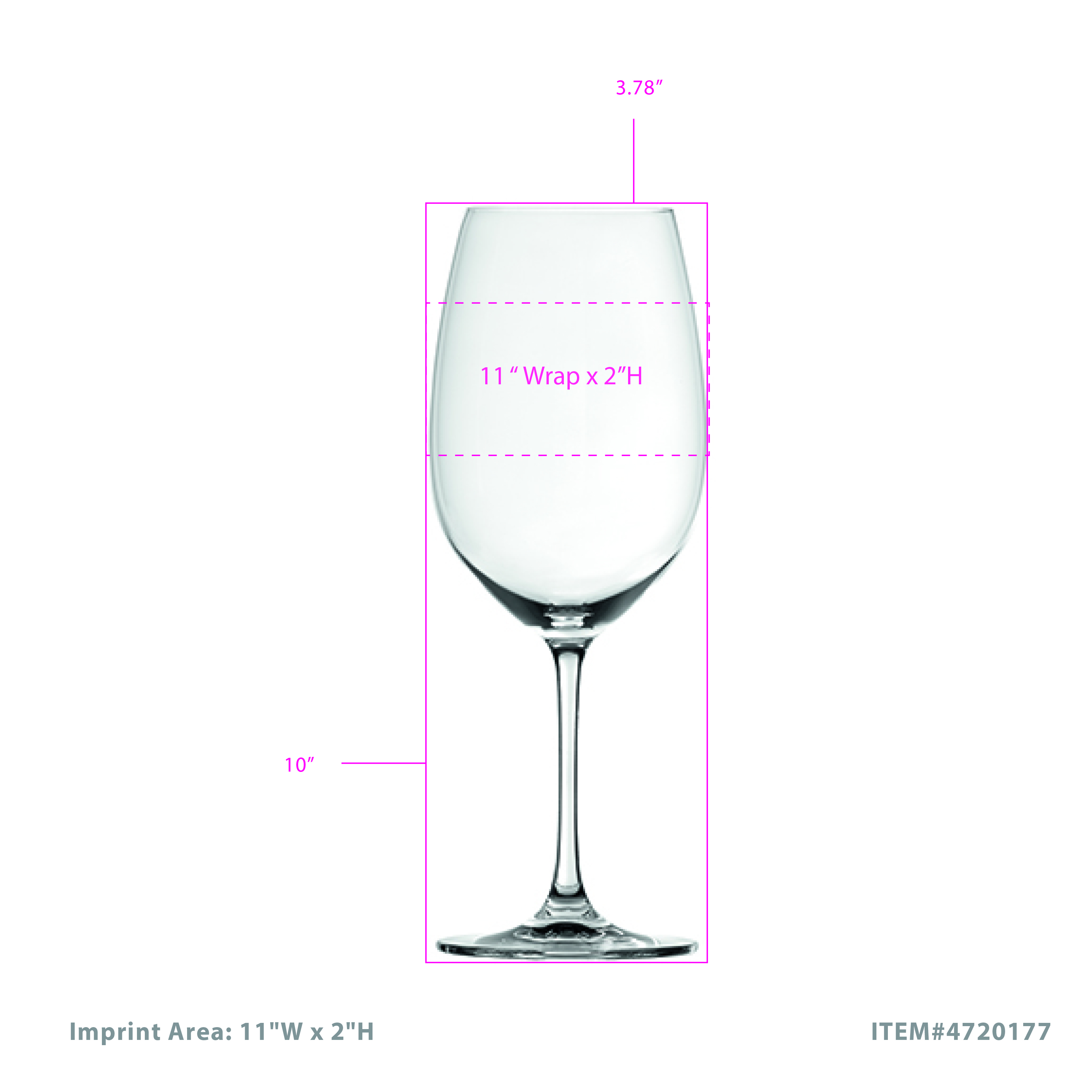 Spiegelau Salute 25 oz Bordeaux Glass, set of 4 3