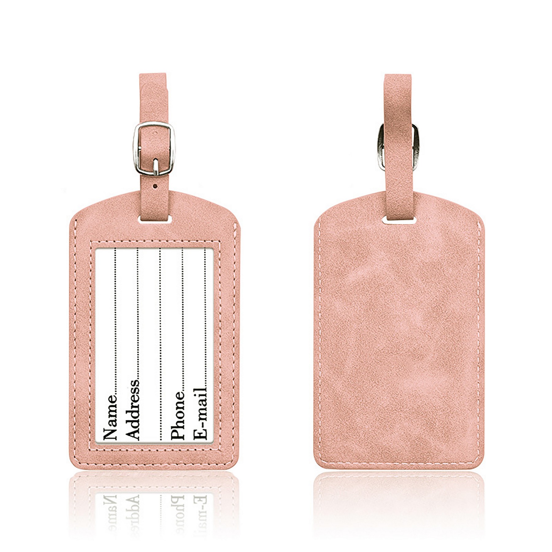 High-end Skin-friendly PU Luggage Tag 10