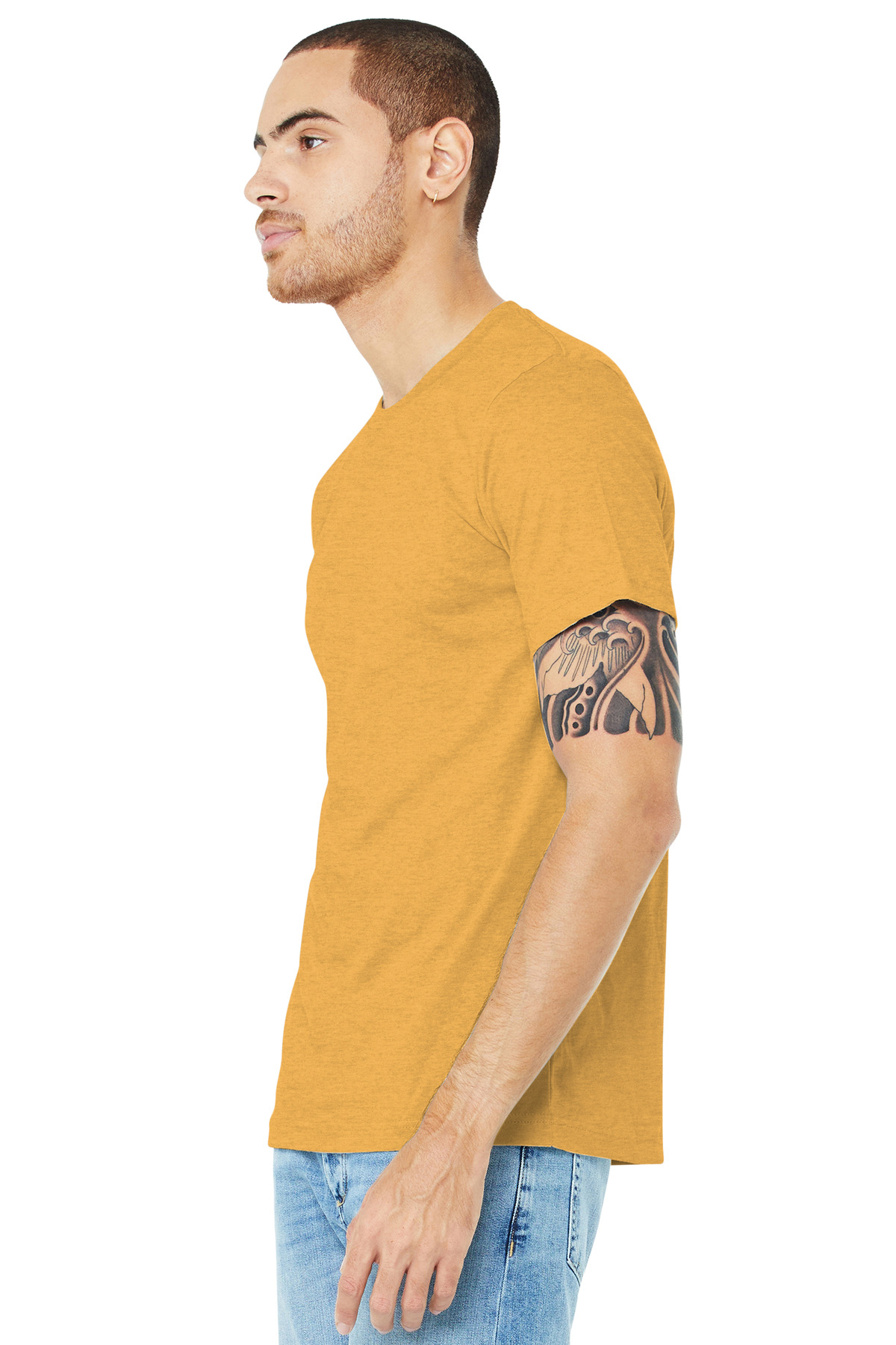 BELLA+CANVAS® Unisex Heather CVC Short Sleeve Tee 111