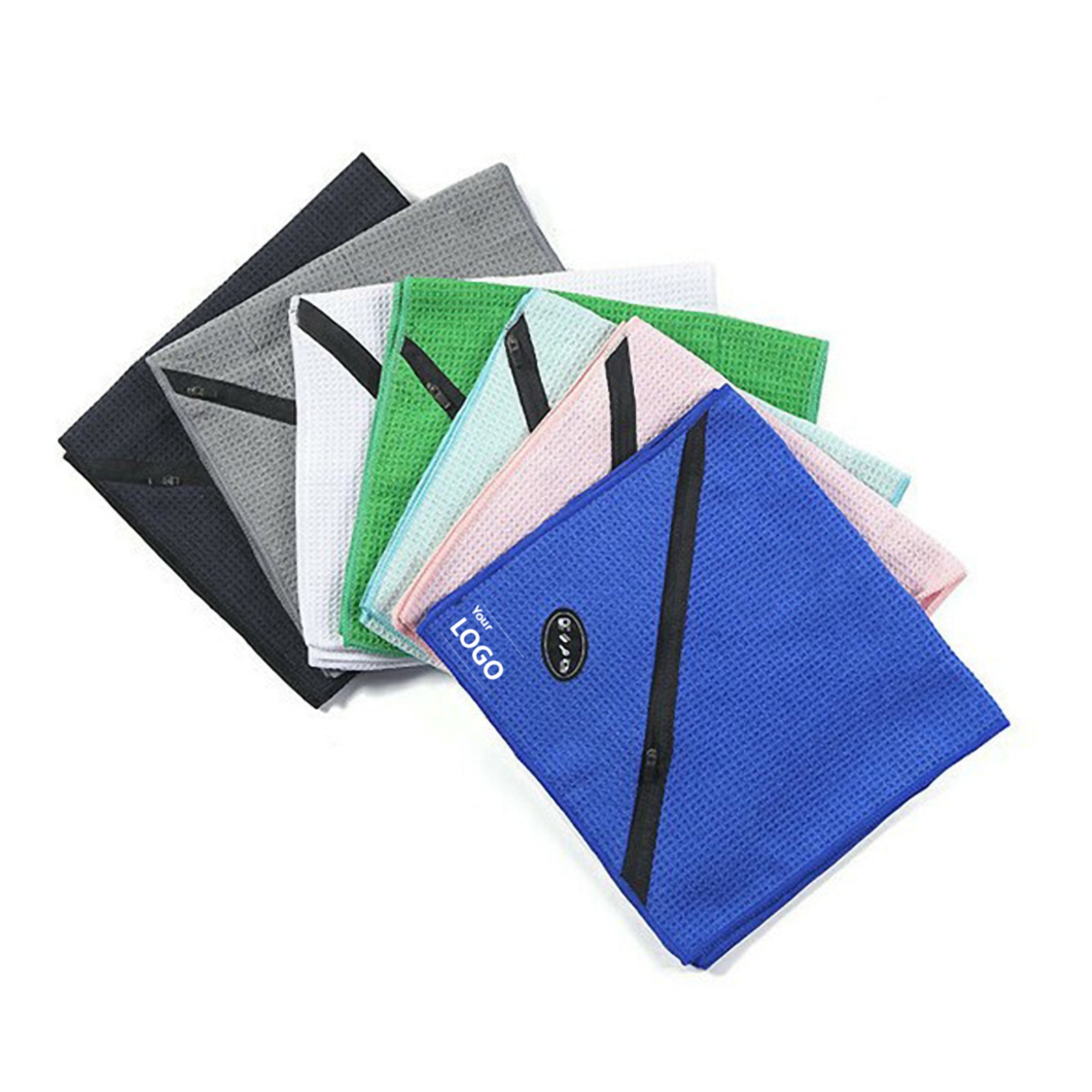 Sports Towel w/Zipper Pocket 5