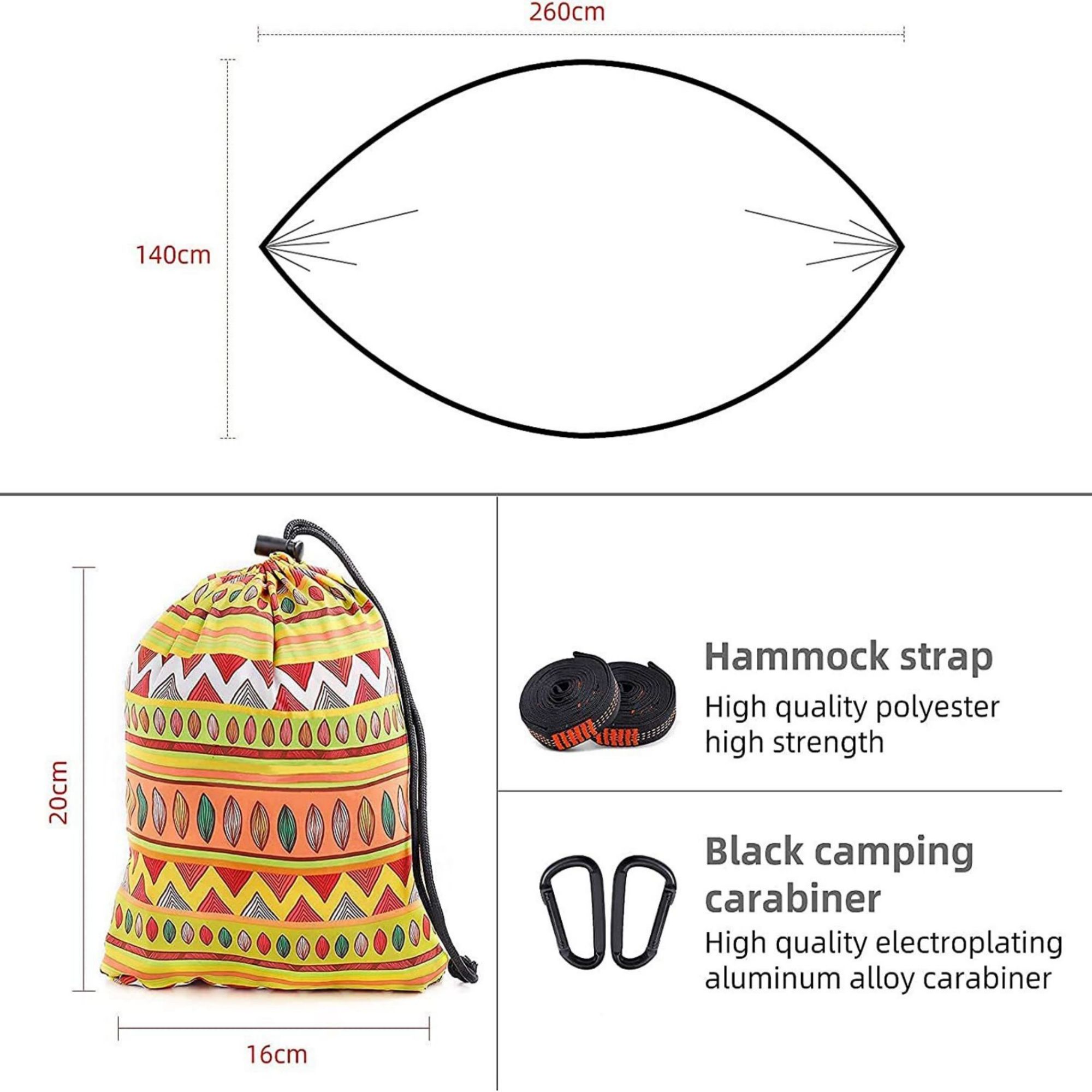 Camping Hammock, custom sports ball with logo imprint 1