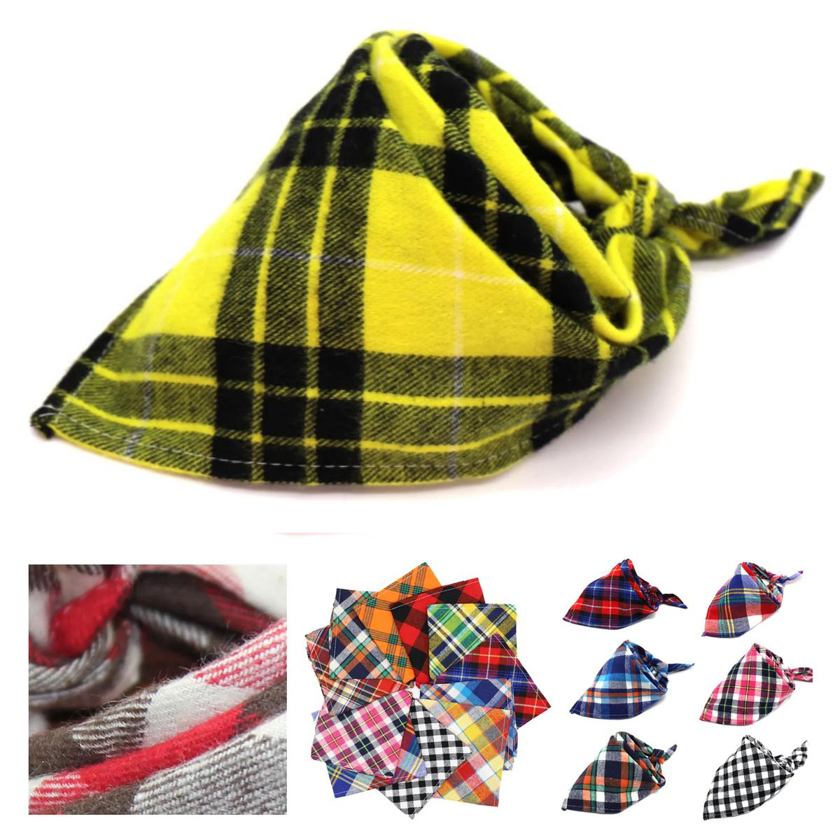 Soft Breathable Dog Scarf for Walks and Play 29