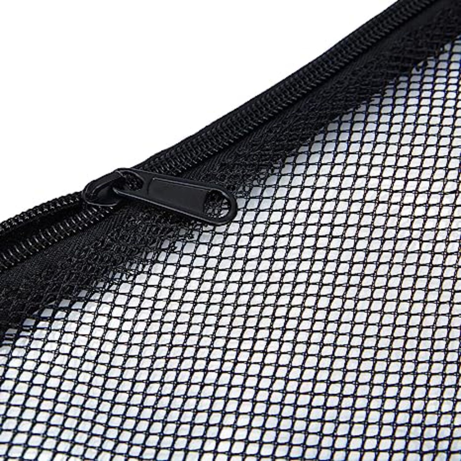 Cinch Sacks Backpack Clear PVC Drawstring Bag with Front Zipper Mesh Pocket 8
