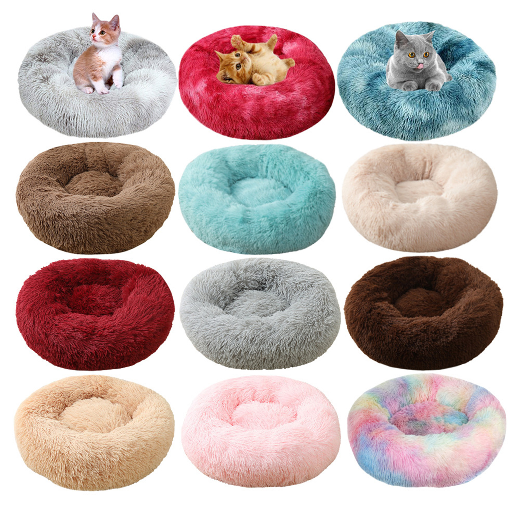Fluffy Pet Cushion Bed 3