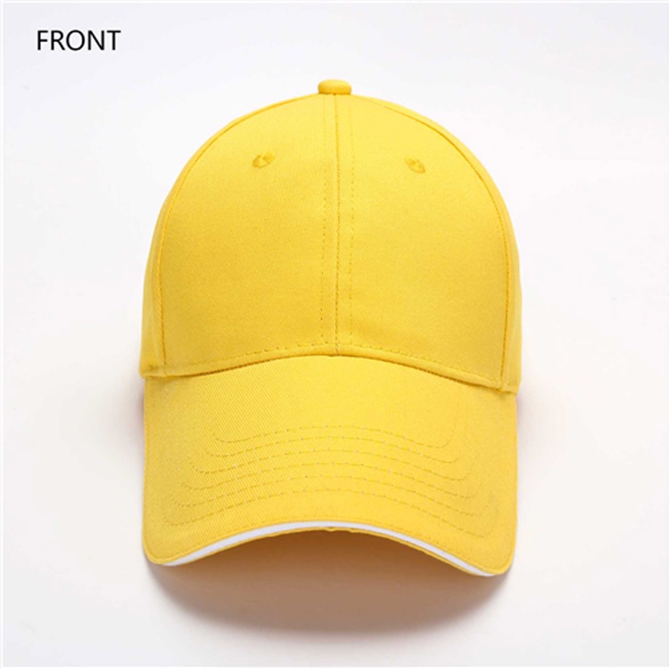 Chicago 6 Panel Kid Cotton Sandwich Cap Full Colour 13