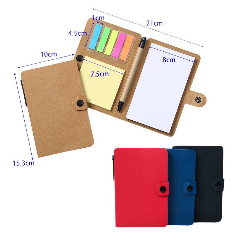 Sticky Note Set W/ Pen 3