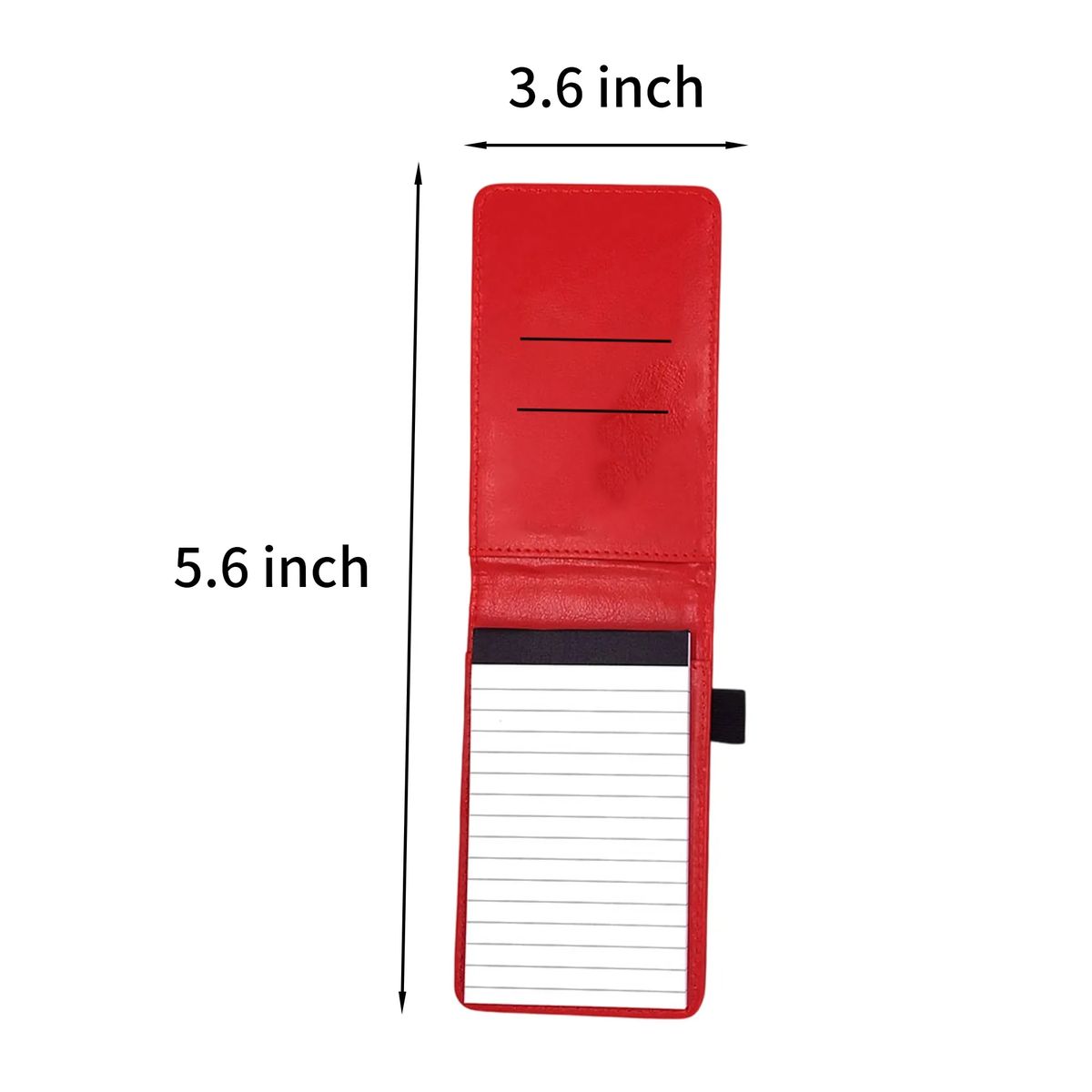Office Memo Pad PU Cover with Pen Storage 8