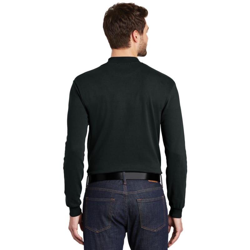Port Authority Interlock Knit Mock Turtleneck. 5
