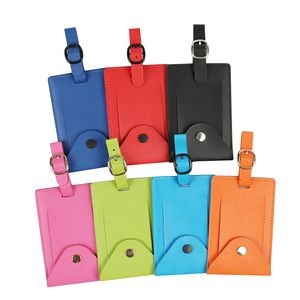 PU Leather Luggage Tag 9