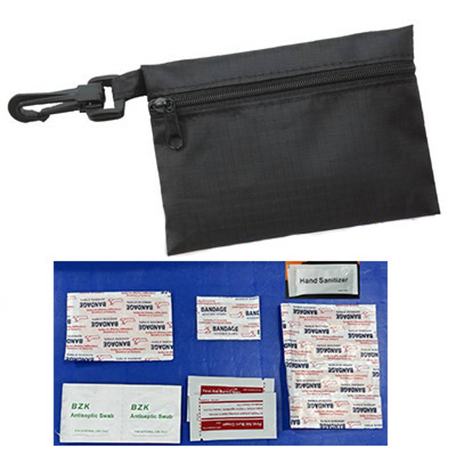 Oxford Ripstop First Aid Kit w/ Clip 3