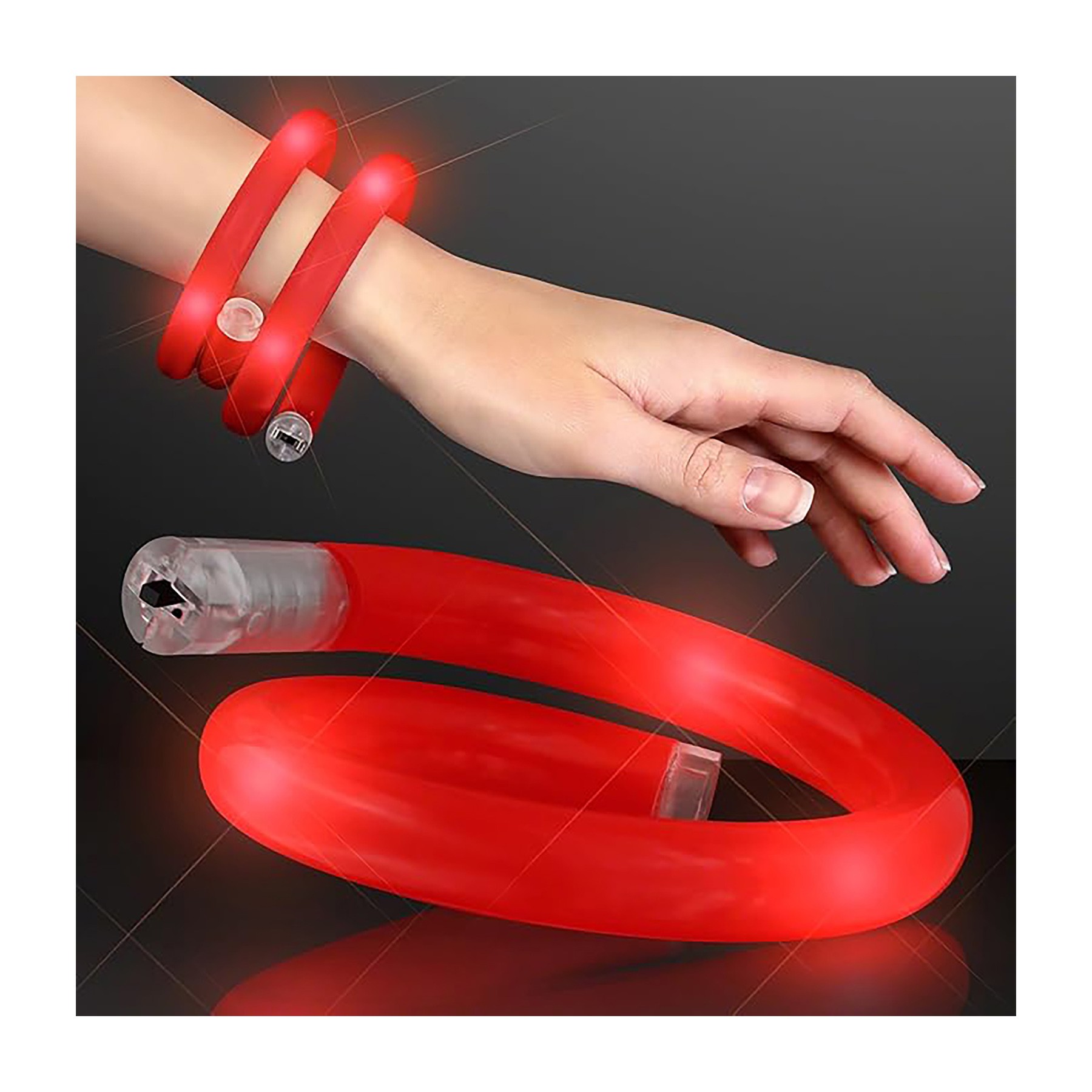 Flashing LED Tube Bracelet 5