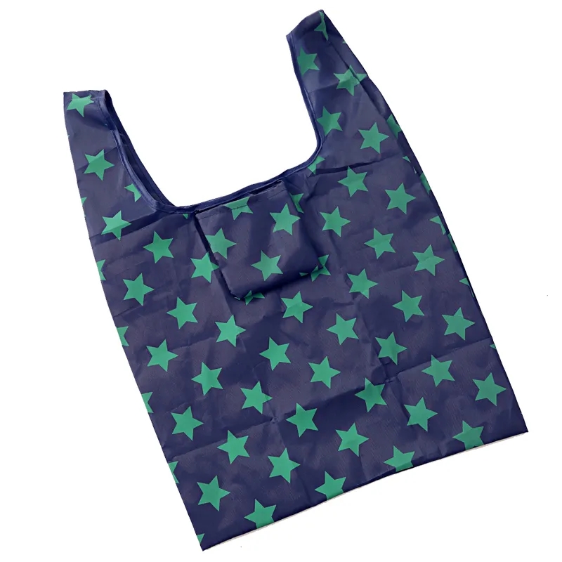 Reusable Foldable Shopping Bag - FULL COLOR 10